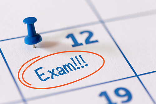 exam date image