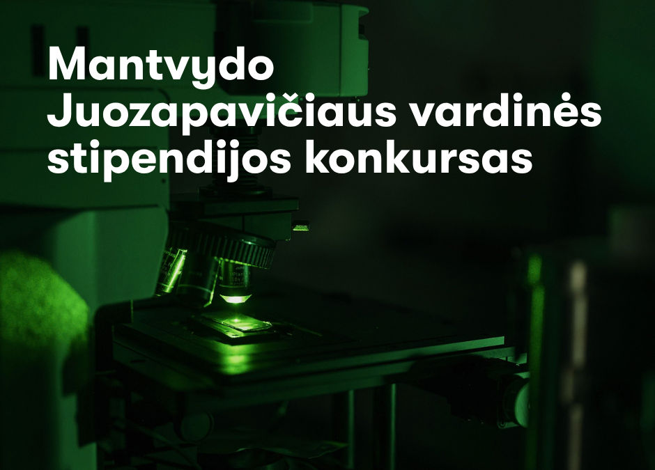 mantvydo juozapaviciaus stipendija vuf svetainei