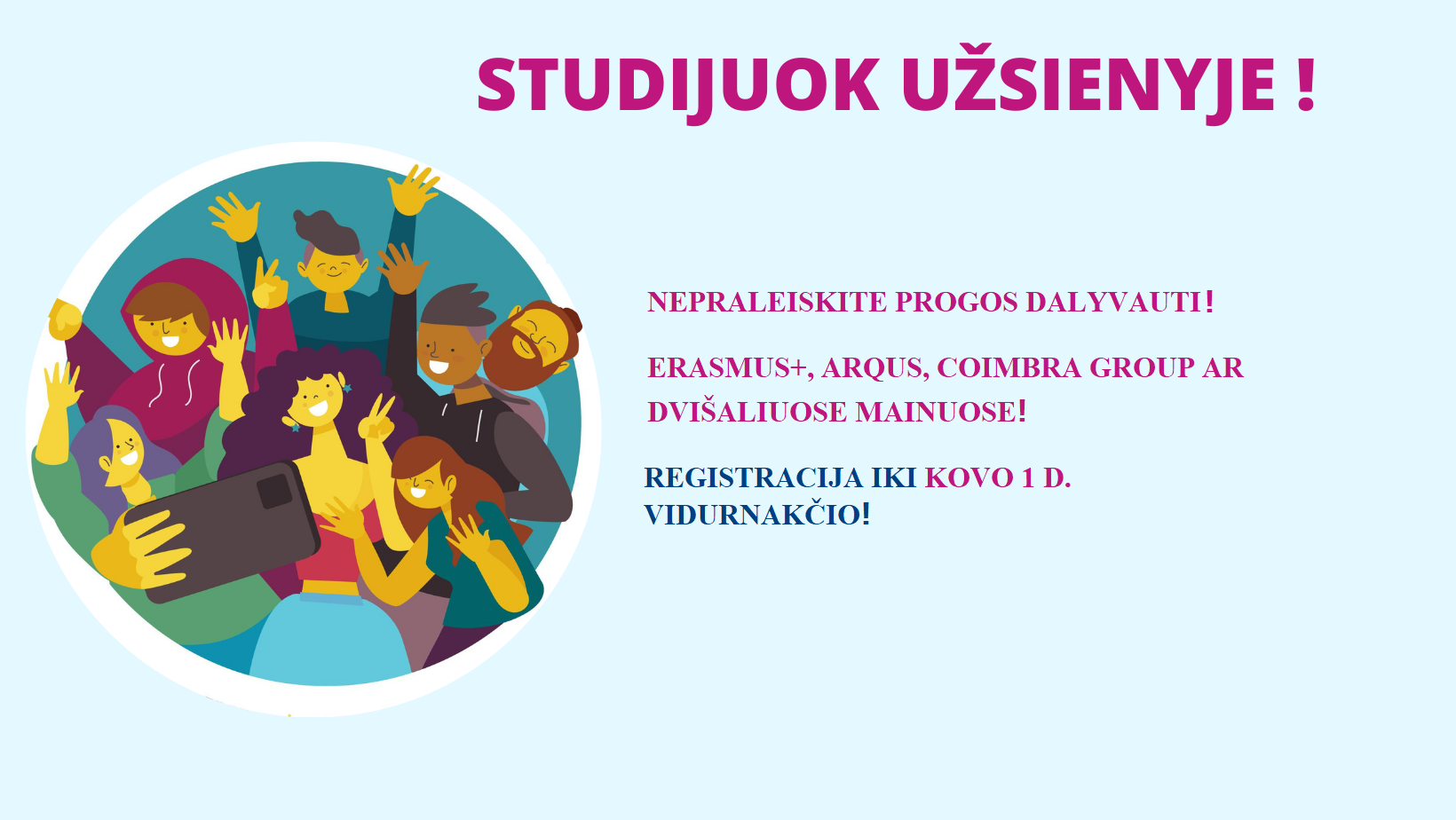 studijuok uzsienyje