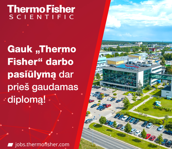 thermo fisher pasiulymas